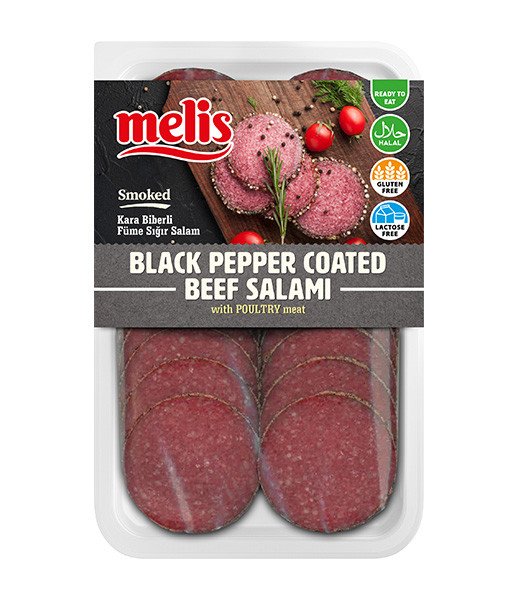 Melis Beef Salami with Black Pepper 12x80g