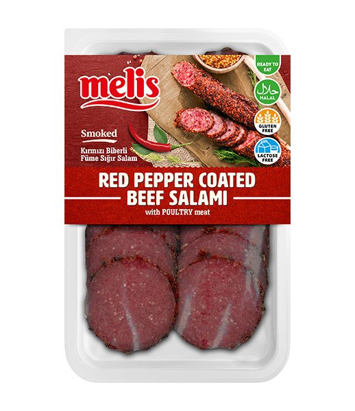 Melis Beef Salami with Red Pepper 12x80g