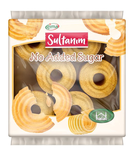 Sultanim Biscuit with Butter (No Added Sugar) 1x400g