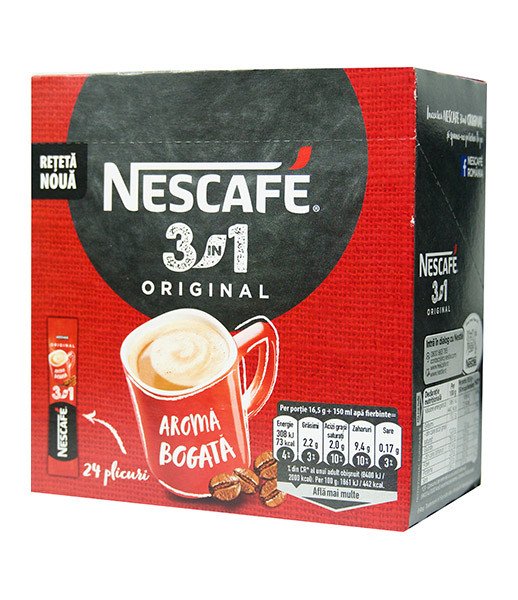 Nescafe 3in1 Original Coffee 24x15g (24x16.5g)