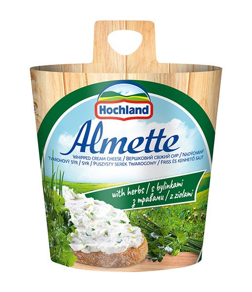 Hochland (06) Almette Ziolami Herbs Cheese (12) (8423) 1x150g