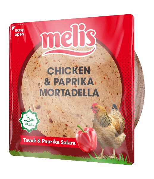 Melis Sliced Chicken Mortadella with Paprika 12x200g