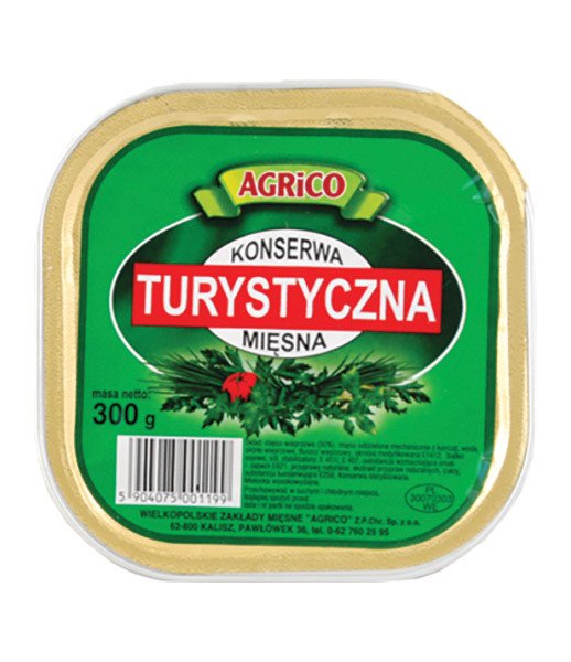 Agrico Tourist Canned Meat (Turystyczna) 6x300g