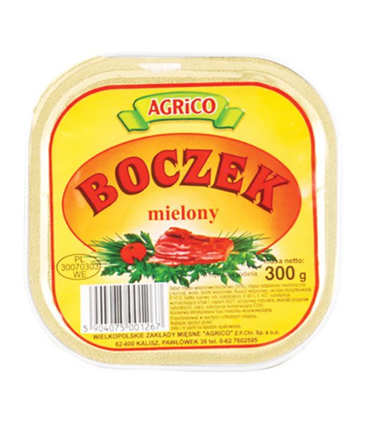 Agrico Boczek (Minced Bacon) 6x300g