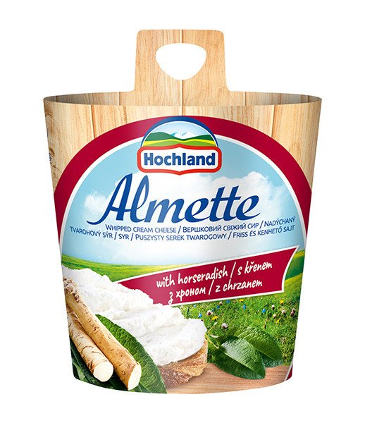 Hochland Almette Horseradish (24) 1x150g