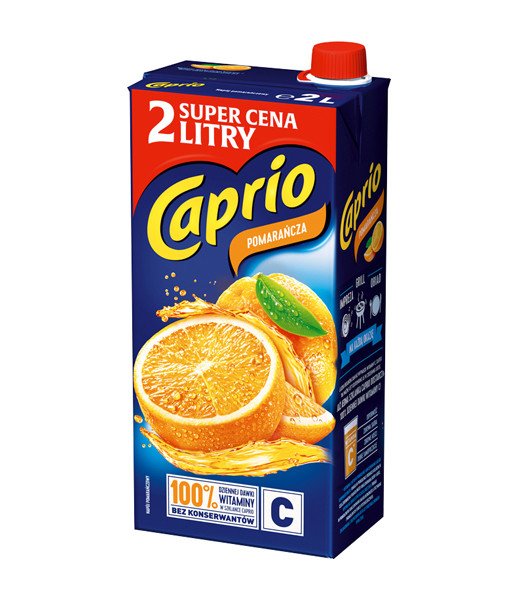 Caprio Orange Drink 6x2L