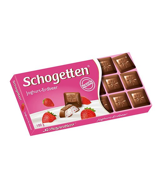 Schogetten Chocolate Yoghurt-Strawberry 15x100g