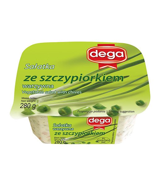 Dega Vegetable Salad with Chives 5x250g