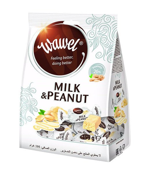 Wawel Milky Peanut 14x195g