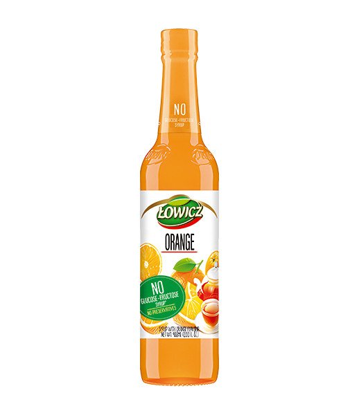 Lowicz Syrup Orange 6x400ml