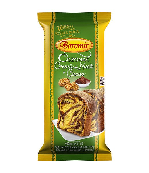 Boromir Cozonac with Walnuts 8x450g