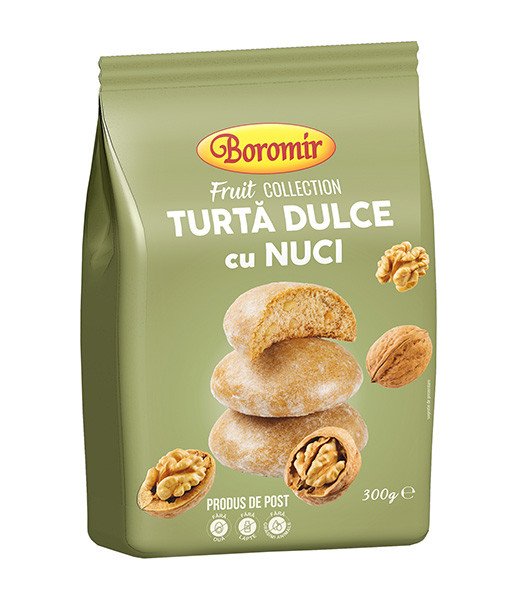 Boromir Turta Dulce cu Nuci 12x300g (Gingerbread with Walnuts)