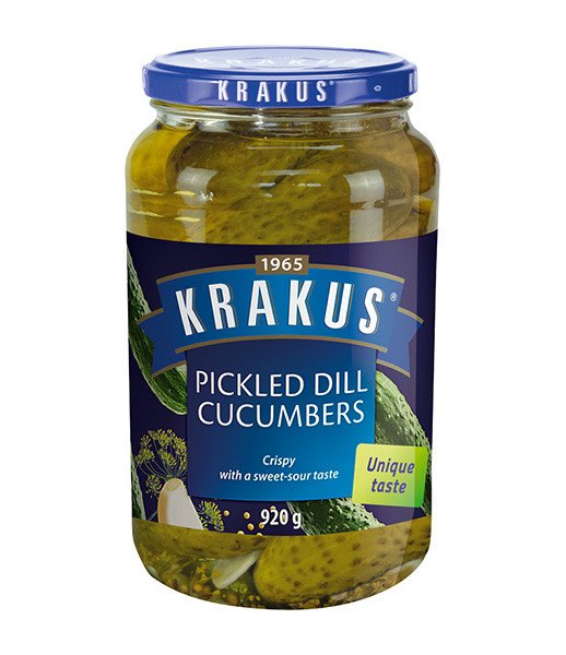 Krakus Pickled Dill Cucumbers 6x920g