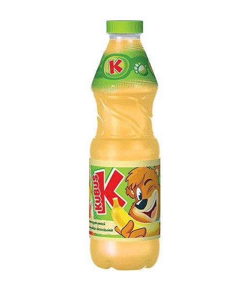 Kubus 100% Banana Apple & Peach 6x850ml