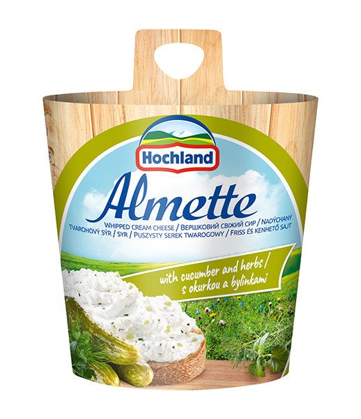 Hochland (02) Almette Ogorkiem (Cucumber & Herbs) Cheese (12) 1x150g