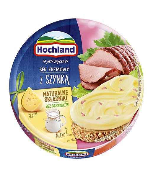 Hochland (16) Cheese Triangle Ham 10x180g