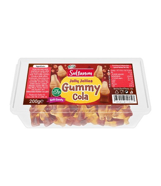 Sultanim Jelly Cola 24x200g