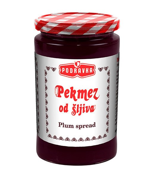 Podravka Jam Plum Spread (Pekmez) (Halal) 8x350g