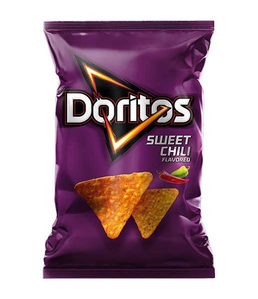 Crisps Doritos Sweet Chili Pepper 27x100g