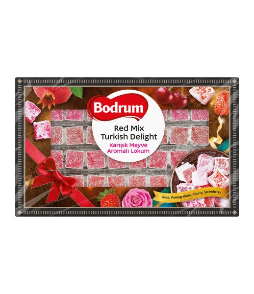 Bodrum Delight Lux Red Mix (Meyveli) 6x350g