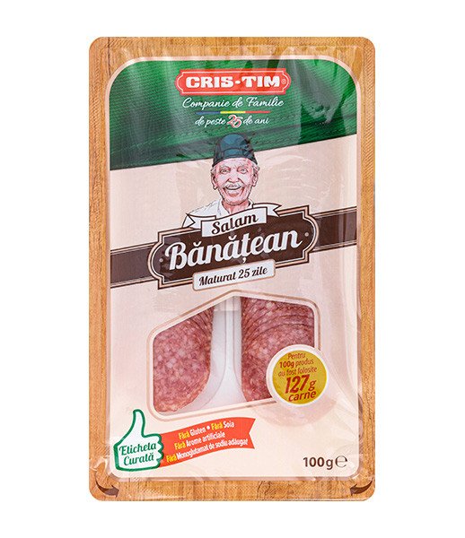 Cristim Slice Salam Banatean  Feliat 1x100g  (20)