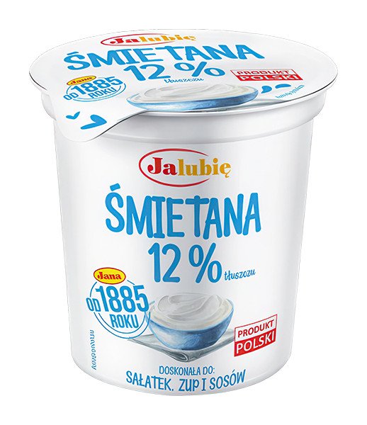 Jana Smietana 12% Sour Cream Pot 12x380g