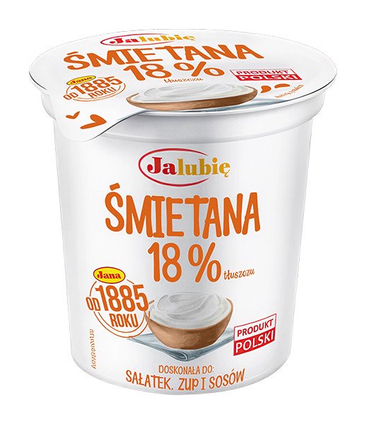 Jana Smietana 18% Sour Cream Pot 12x400g