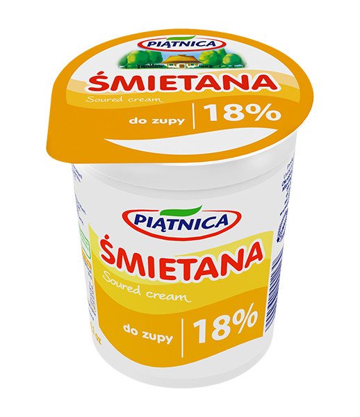 Piatnica Smietana 18% 12x400g