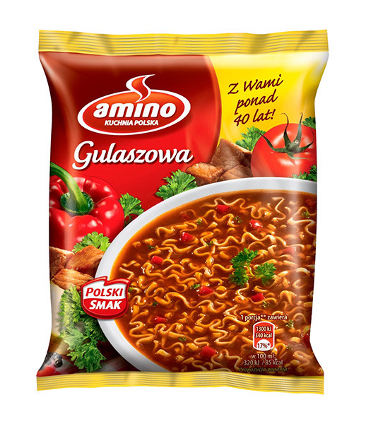 Amino Gulasz Soup (Gulaszowa) 22x59g