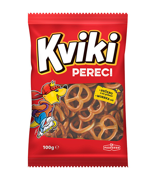 Podravka Kviki Pretzel 20x100g