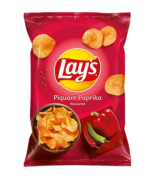 Crisps Lays Paprika (Red) 21x130g