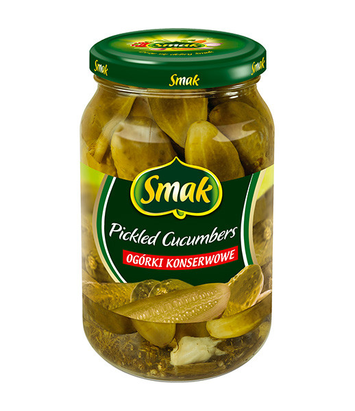 Smak Pickled Cucumbers 6x860g