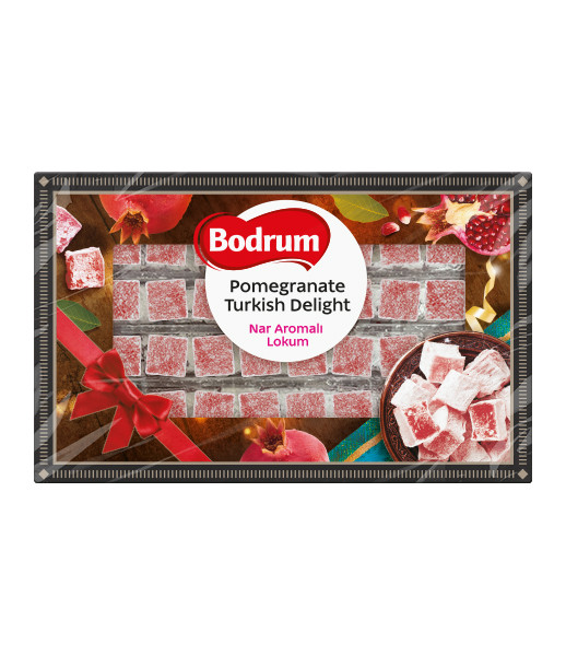 6Bodrum Delight Lux Pomegranate (Narli Lokum) 6x350g