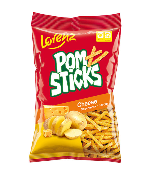 Crunchips Pomsticks Cheese  21x85g