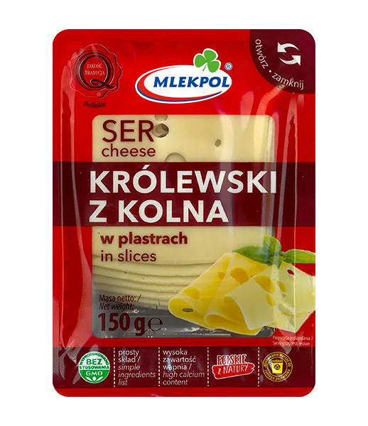 Mlekpol Krolewski Z Kolna Sliced 12x150g