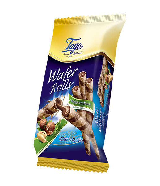 Tago (07) Wafer Rolls with Nut Cream 12x150g