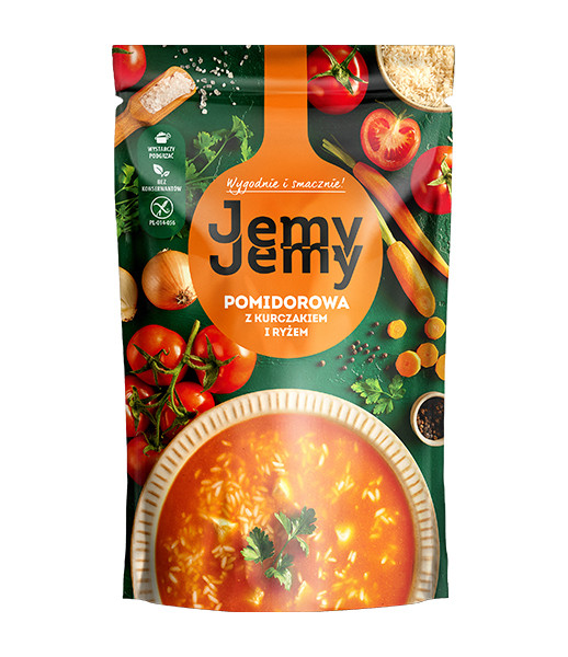 Profi Jemy Jemy Tomato Soup with Chicken and Rice 6x450g