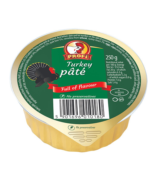 Profi Turkey Poultry Pate 8x250g