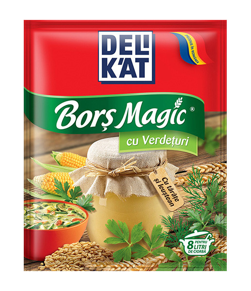 Delikat Bors Verdeturi - Magic Borsch with Greens 14x65g