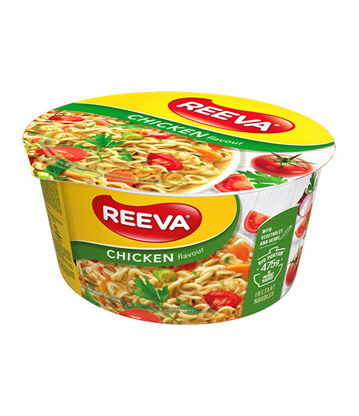 Reeva Instant Bowl Noodles Chicken 24x75g