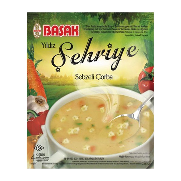 Basak Star Noodle Soup (Yildiz sehriye 606) 12x70g
