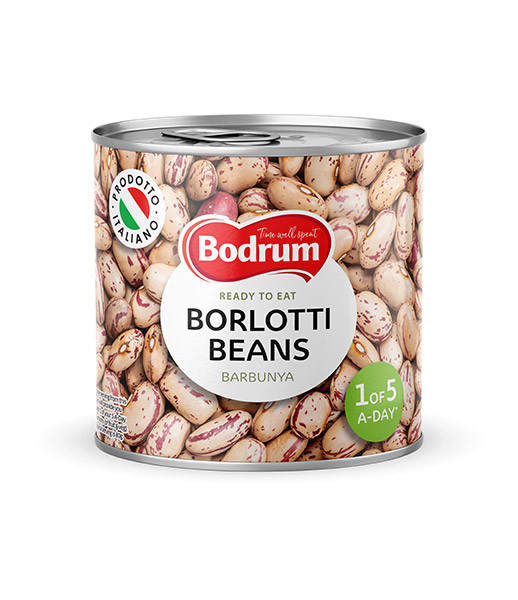 Bodrum Boiled Borlotti Beans (Barbunya) (EO) 12x800g