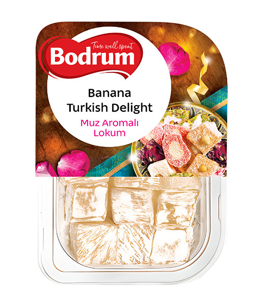 6Bodrum Delight Banana (Muzlu Lokum) 6x200g