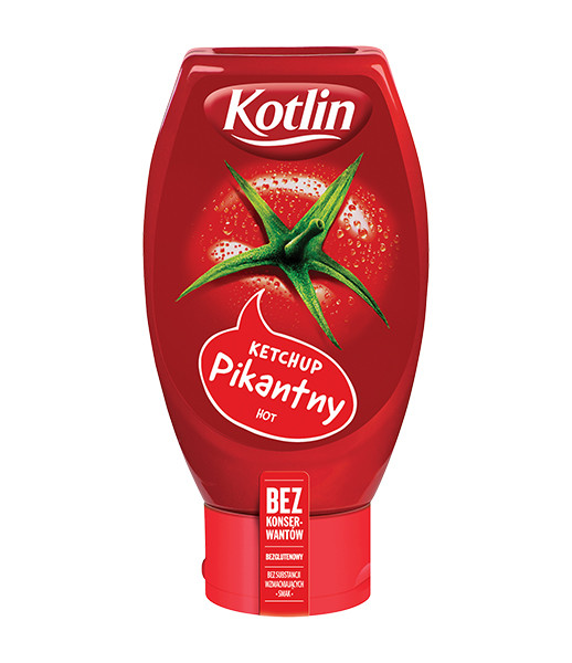 Kotlin Hot Ketchup 10x450g