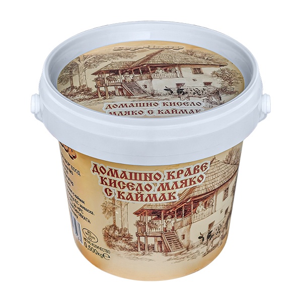 Borchvor Homemade Yogurt with Cream 4.5% 9x500g