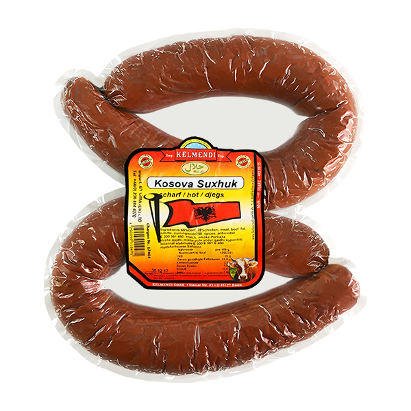 Kelmendi Kosova Suxhuk (Hot 14pcs/box) Sold by Pcs