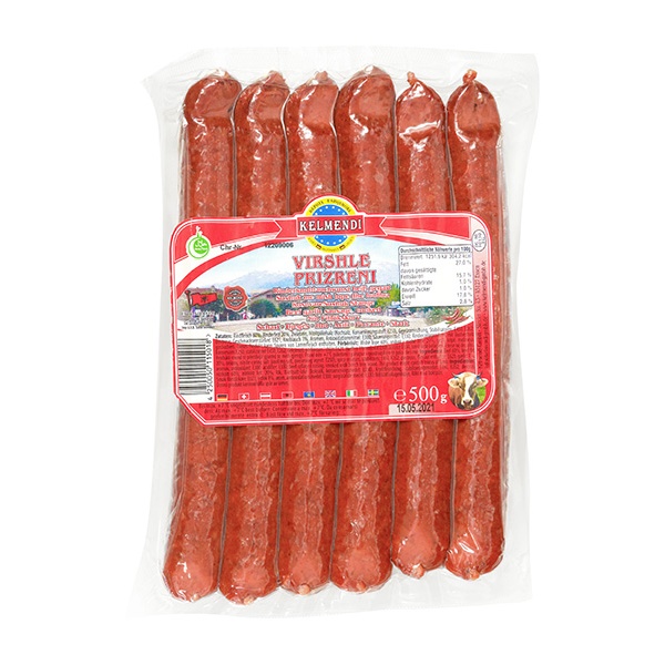 Kelmendi Virshle Prizreni Suxhuk (20pcs/box) 1x500g