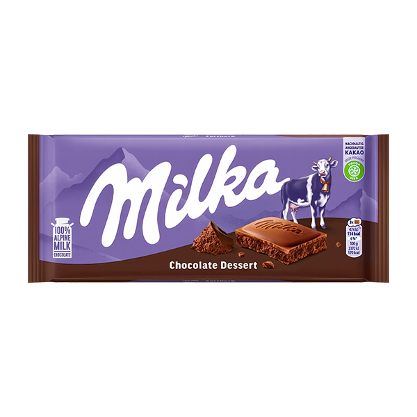 Milka Chocolate Cocoa Cream (Desert) 22x100g