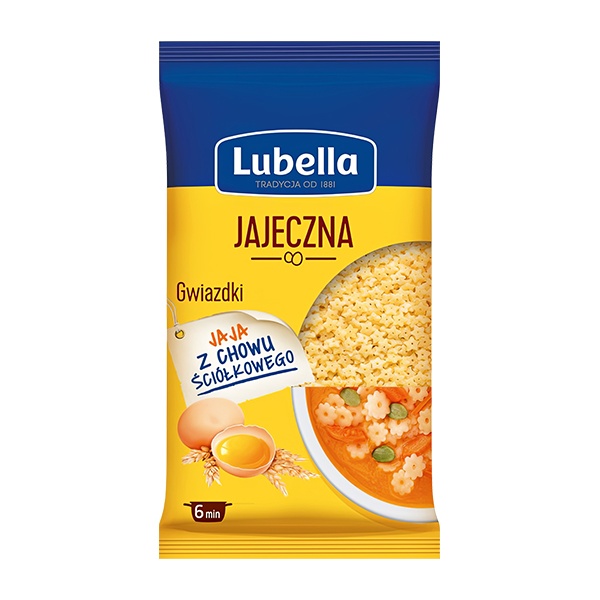 Lubella Star Vermicelli (yildiz sehriye) 20x250g