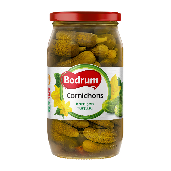 5Bodrum 1000cc Cornichons Pickled 6x950g